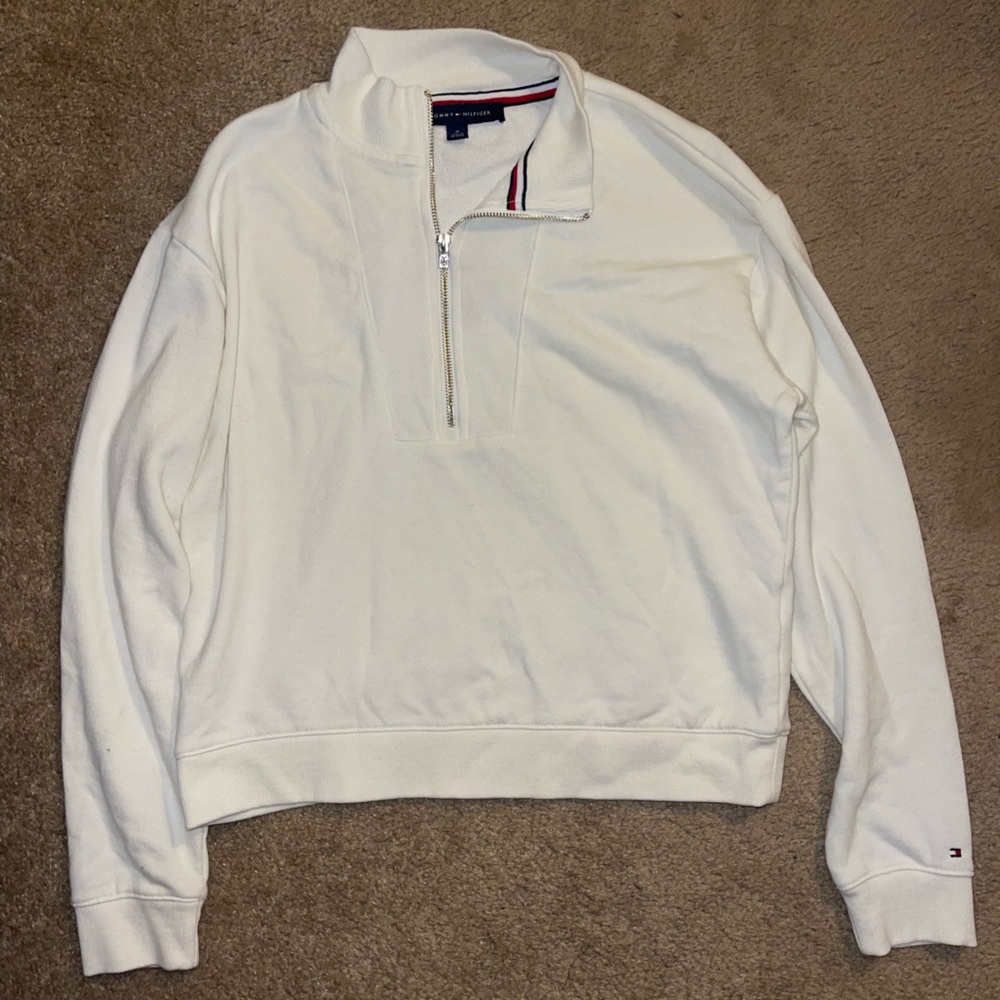 Tommy Hilfiger Women’s White Sweatshirt